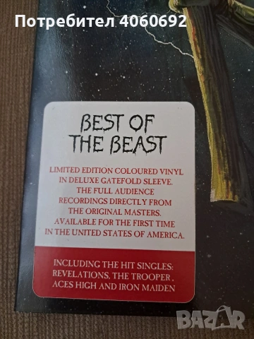 IRON MAIDEN , снимка 2 - Грамофонни плочи - 53029331