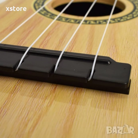 Детска мини китара Eddy Toys с 4 струни, снимка 2 - Други - 52796487