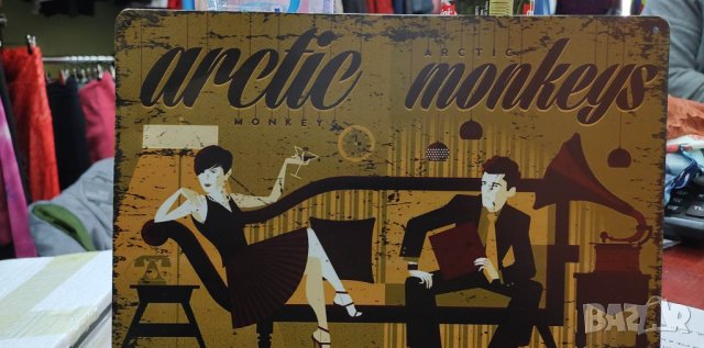 ARCTIC MONKEYS-Метална табела(плакет), снимка 4 - Китари - 40550403