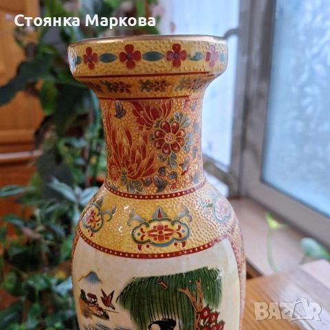 Нова китайска керамична ваза, снимка 3 - Вази - 53468332