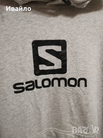 SALOMON LOGO HOODIE. , снимка 2 - Суичъри - 43352728