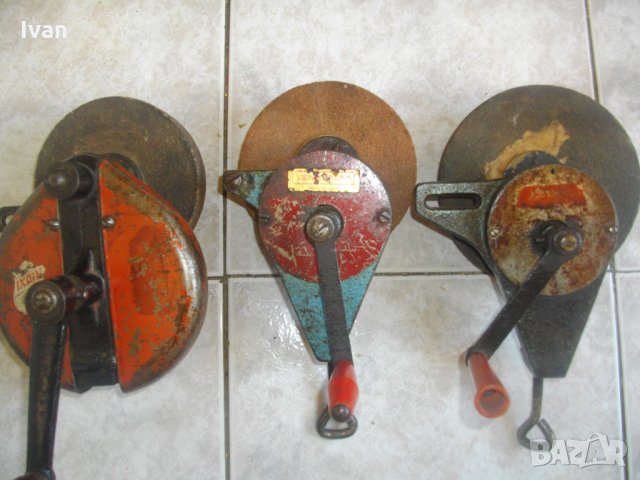 ф150мм-ф160мм-Ръчен Шмиргел-Немски-Голям-Метален Със Стяга, снимка 3 - Стяги - 33290130