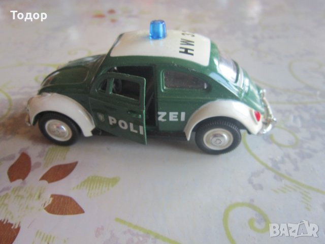 Полицейска кола количка Фолксваген костенурка , снимка 6 - Коли, камиони, мотори, писти - 33575438