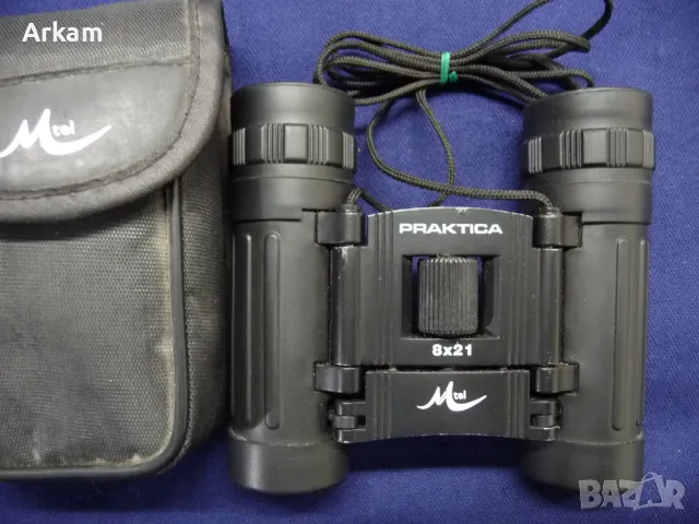 Бинокъл Praktica 8х21, снимка 2 - Екипировка - 47867010