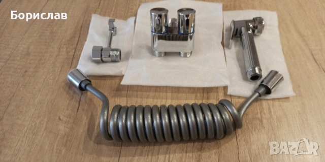 Хигиенен душ за тоалетна/биде - 3 ЦВЯТА, снимка 3 - Душове - 53494543