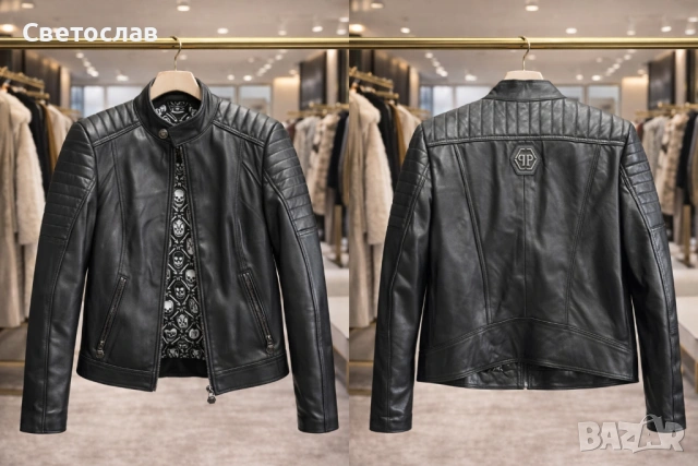 Дамски якета от естесгвена кожа , снимка 8 - Якета - 53526903