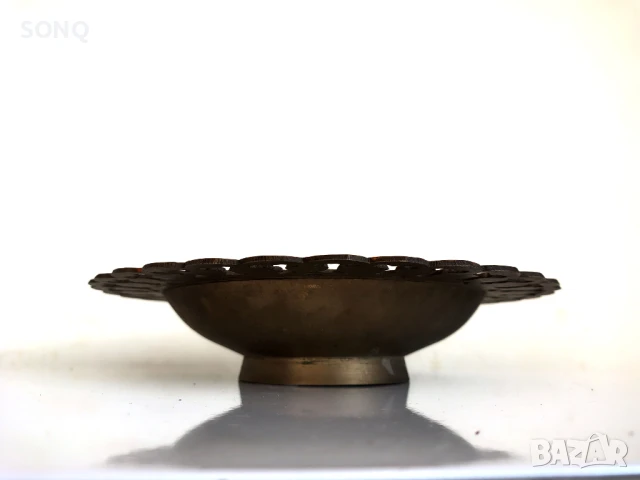 Прекрасен Стар Бронзов Съд-Фруктиера, снимка 2 - Антикварни и старинни предмети - 51156929