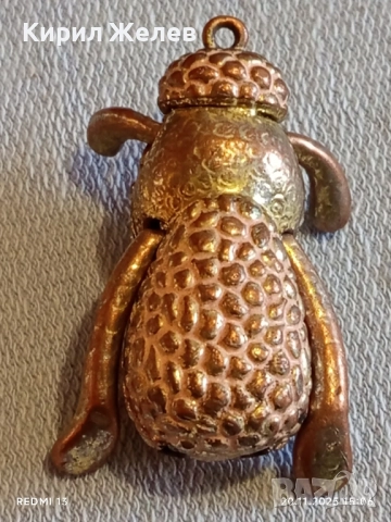 Метална висулка ОВЦА с кристали много красив стилен дизайн 52161, снимка 7 - Други - 52480228