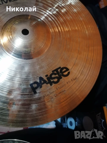Paiste Sound Formula medium heavy hi-hat 13", снимка 2 - Ударни инструменти - 53355649