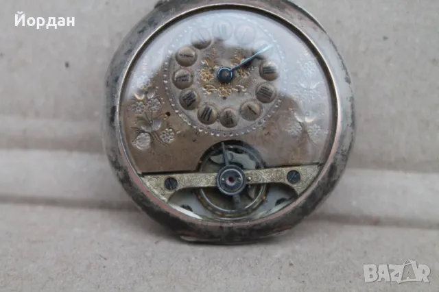 Швейцарски джобен часовник ''Нептомас'', снимка 3 - Антикварни и старинни предмети - 48825147