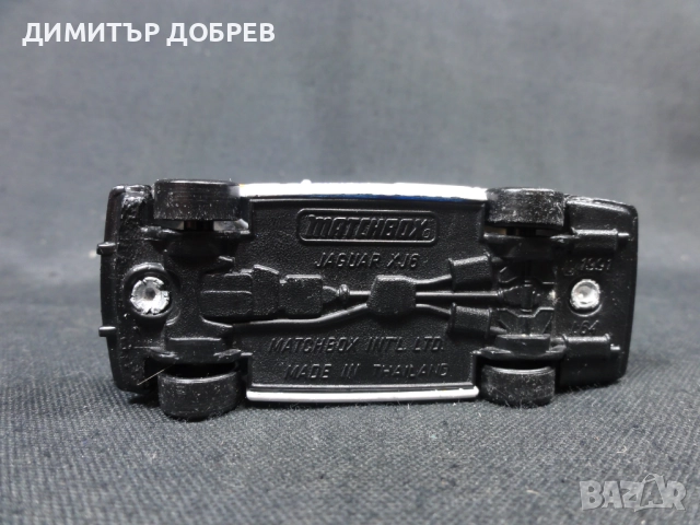 СТАРА РЕТРО МЕТАЛНА КОЛИЧКА MATCHBOX THAILAND JAGUAR XJ6 POLICE, снимка 6 - Колекции - 52021348