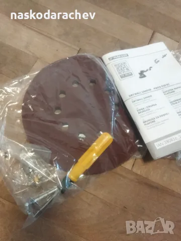 Шлайфмашина за стени и тавани чисто нова , снимка 5 - Други ремонти - 48472620