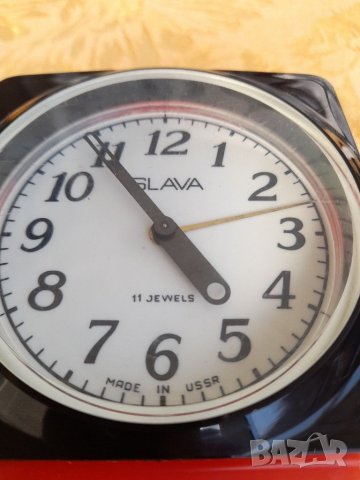 Стар будилник-Слава, снимка 12 - Антикварни и старинни предмети - 32840708
