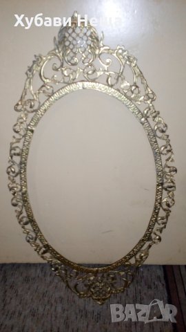 Огледало в бароков стил с метална рамка   3