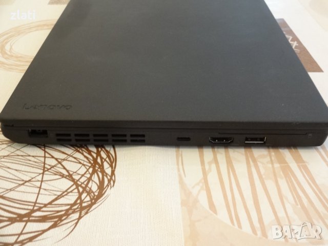 Лаптоп Lenovo ThinkPad X270 i5-6300U 2.40GHz/RAM 8GB/SSD 256GB/HDMI/Web-Камера, снимка 2 - Лаптопи за работа - 39323202