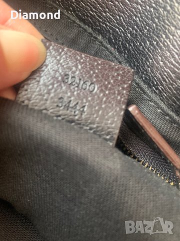 100 % Gucci monogram GG Canvas Eclipse Tote Leather чанта, снимка 14 - Чанти - 18920357