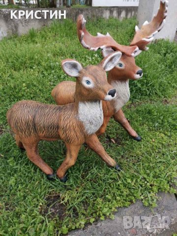 КЕРАМИЧЕН ЕЛЕН И СЪРНА, снимка 8 - Декорация за дома - 28506532