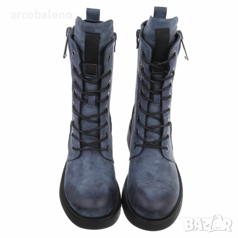 Дамски боти с връзки, 6цвята , снимка 10 - Дамски боти - 51763003