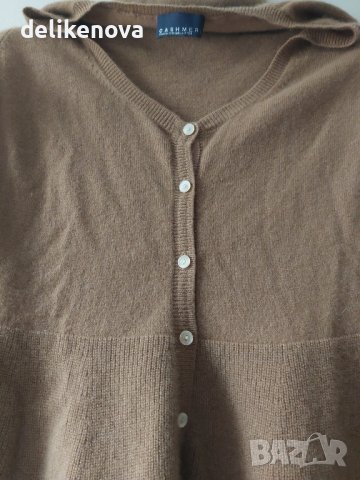 Кашмир STEFANEL Italy. Кашмирена елегантна жилетка, снимка 1