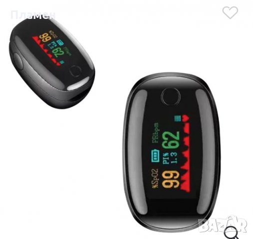 Пулсоксиметър, измерва саторацията сърдечен ритъм, наситеността на кислород в кръвта , снимка 6 - Други - 35561555