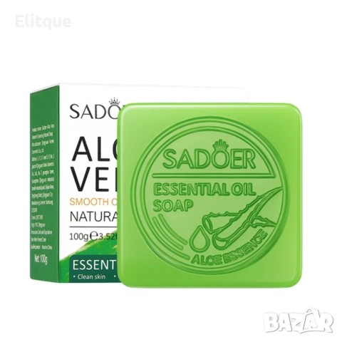 Луксозен глицеринов сапун с алое – хидратация, подхранване и сияйна кожа, снимка 3 - Други - 52596634