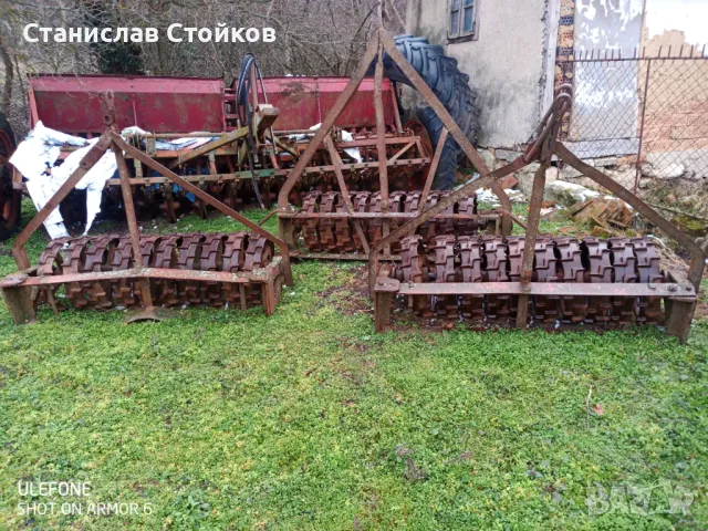 Валяци и сеялка