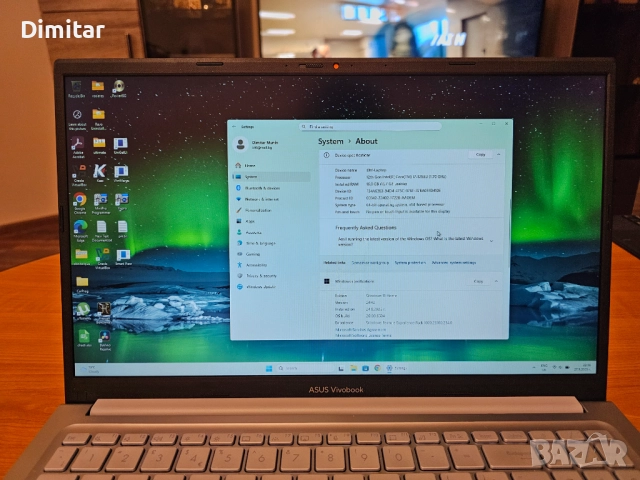 Лаптоп ASUS Vivobook 15 X1504ZA 15.6" i7 1255u 16GB RAM 512GB SSD