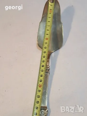 месингова шпатула за торта     18/1, снимка 6 - Форми - 49002936