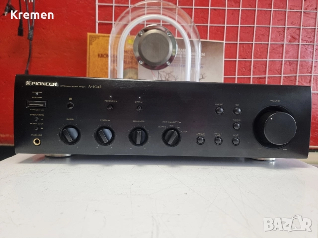 Усилвател PIONEER A-404R, снимка 2 - Ресийвъри, усилватели, смесителни пултове - 52859104