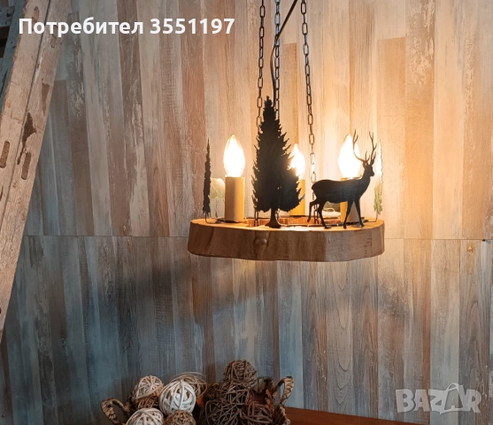 Висяща лампа за таван, снимка 7 - Лампи за таван - 52886636