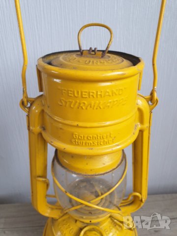 Стар газов фенер Feuerhand „Sturmkappe“ Nr. 276 Baby Special, снимка 5 - Антикварни и старинни предмети - 40130406
