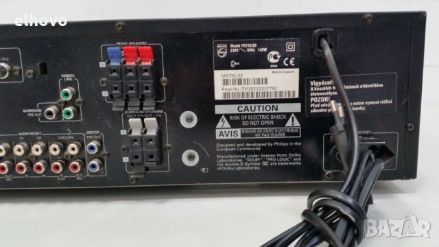 Ресивър Philips FR 735, снимка 2 - Ресийвъри, усилватели, смесителни пултове - 27976795