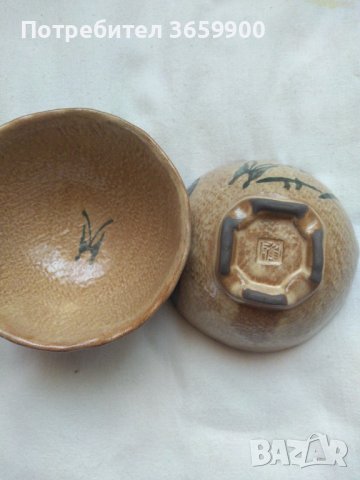 Две чашки за саке,ръчна изработка и декорация, снимка 2 - Чаши - 39875328