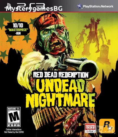 RED DEAD REDEMPTION UNDEAD NIGHTMARE PS3 ИГРИ - Плейстейшън 3 / ПС3 / Playstation 3, снимка 1