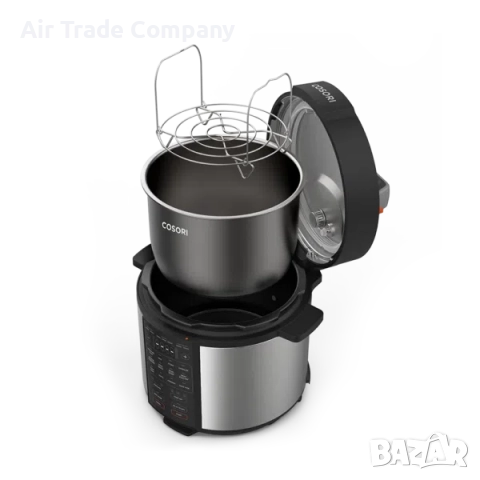 Мултикукър за готвене под налягане Cosori CMC-CO601-SEU, 5.7L, Черен, снимка 6 - Мултикукъри - 51680944