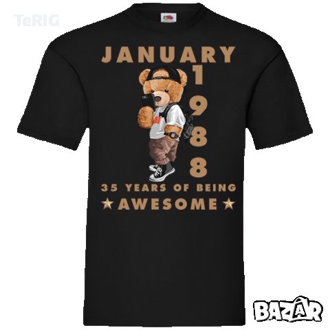 тениска за рожден ден, снимка 2 - Тениски - 39302344