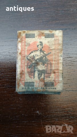 Стари кибрити - кибрит - български и датки - 2 броя, снимка 1