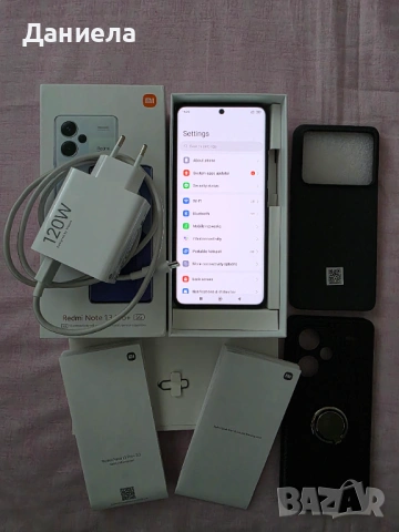 Зареждане за 30 мин! Xiaomi Redmi Note 13 Pro+, в Гаранция до Юни 2026, снимка 3 - Xiaomi - 53054047