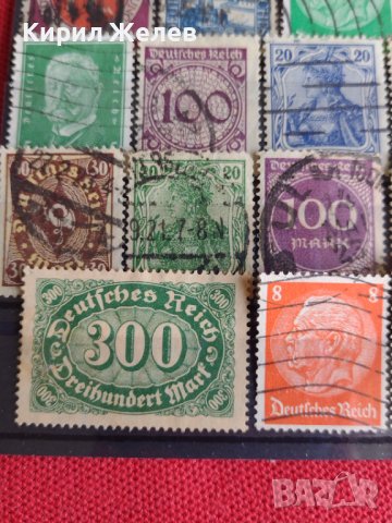 Пощенски марки серия Дойче Райх много стари редки за колекционери - 21729, снимка 5 - Филателия - 36684198