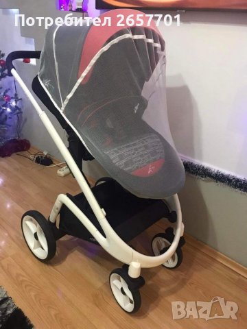 Комбинирана бебешка количка Cangaroo S-Line 2в1, снимка 2 - Детски колички - 37456363