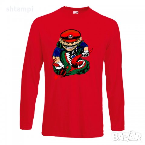 Мъжка тениска Mario VS Monster Игра,Изненада,Подарък,Празник,Повод, снимка 6 - Тениски - 37236598