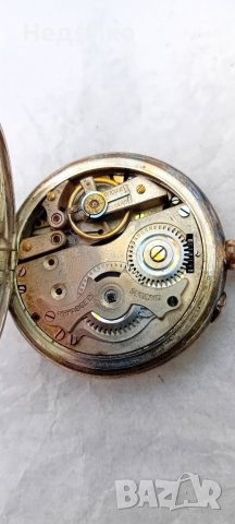 Rosskopf Freres Patent,джобен швейцарски часовник, снимка 5 - Антикварни и старинни предмети - 42949551