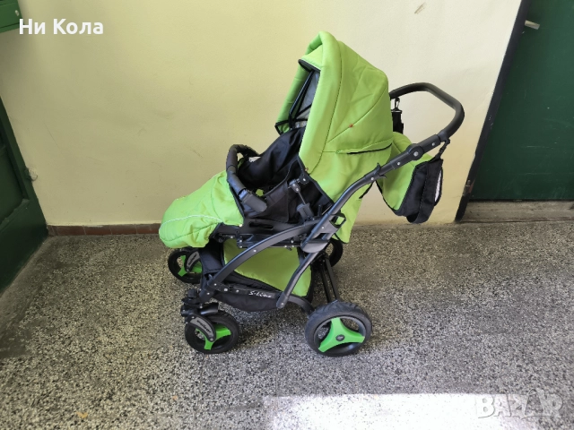Бебешка комбинирана количка Adbor S-Line 3 в 1, снимка 2 - Детски колички - 52480013