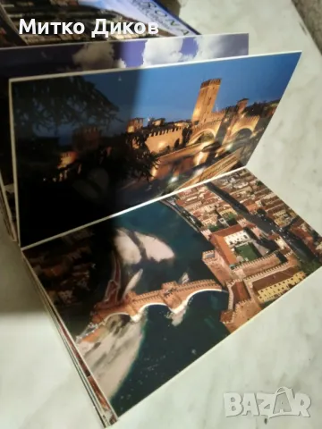 градът на ромео и жулиета Верона нов комплект от 33 картички свързани в албум 150х76мм, снимка 10 - Колекции - 49624916