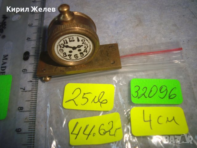 СТИЛНА МЕСИНГОВА СТАТУЕТКА МИНИАТЮРА на НАСТОЛЕН КАМИНЕН РЕТРО ЧАСОВНИК За КОЛЕКЦИЯ ДЕКОРАЦИЯ 32096, снимка 5 - Колекции - 38163276
