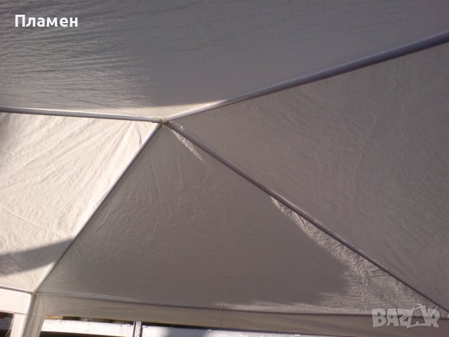 градинска шатра, павилион, навес 3 х 3 метра, бяла Налични !, снимка 4 - Градински мебели, декорация  - 37003467