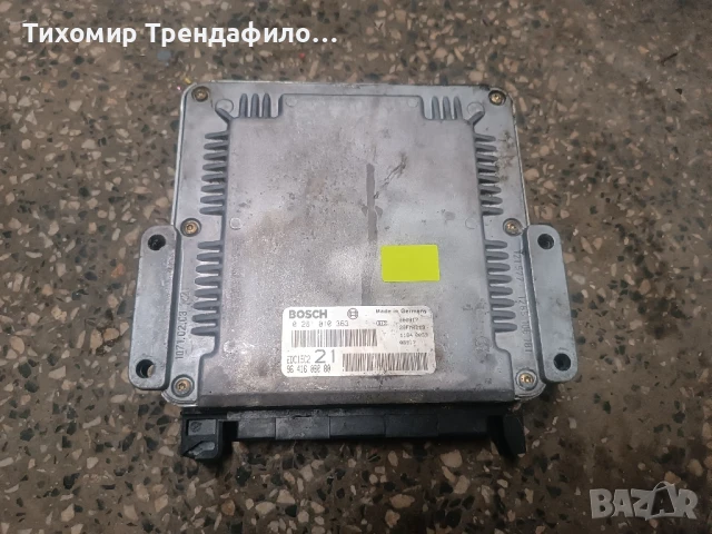 ECU компютър EDC15C2-6.1 0281010363 PEUGEOT 406 2.0 HDI 110HP 9641608080 , 0 281 010 363 , снимка 3 - Части - 51171774