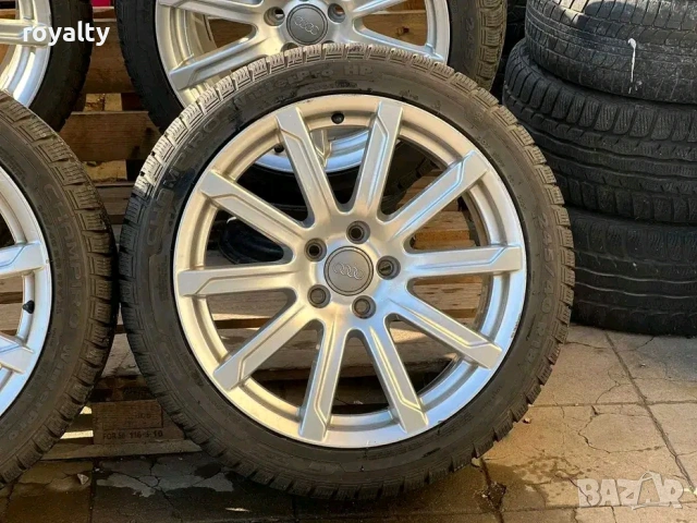 5х112 18 Оригинални джанти Audi A4 A5 A6 A7 5x112 ET 29 J 8.5, снимка 10 - Аксесоари и консумативи - 53222982