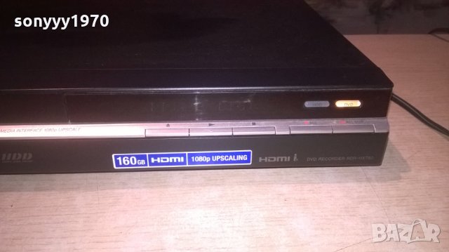 SONY RDR-HX780 USB/HDMI HDD/DVD RECORDER, снимка 3 - Плейъри, домашно кино, прожектори - 27641563
