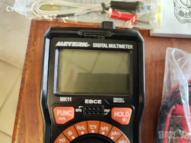 Дигитален мултиметър METERK MK11 Цифров  мултицет  НОВ!, снимка 8 - Друга електроника - 51959458